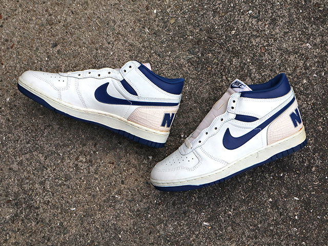 BIG NIKE 3/4 WHITE/DARK BLUE 198501