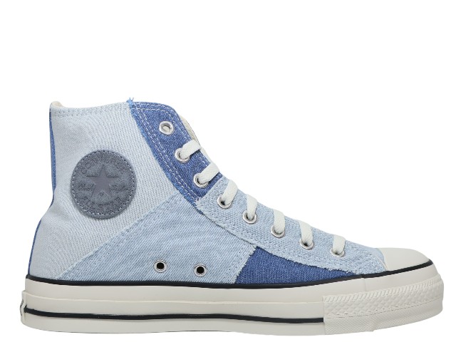 ALL STAR DENIM PATCHWORK HI 1SD409 - 1