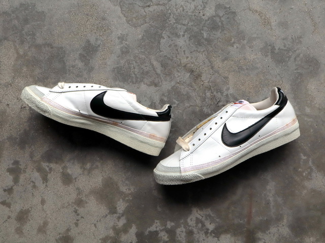 BLAZER LEATHER LOW 1979 MADE IN JAPAN WHITE/BLACK01