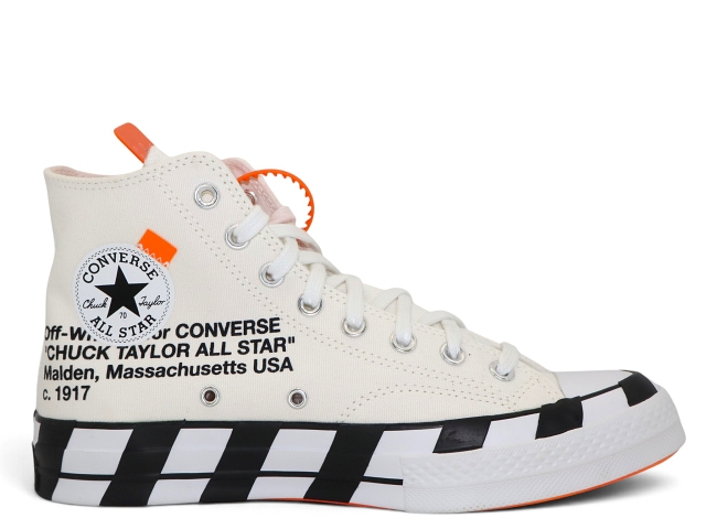 CHUCK 70 OFF WHITE HI 163862C - 1