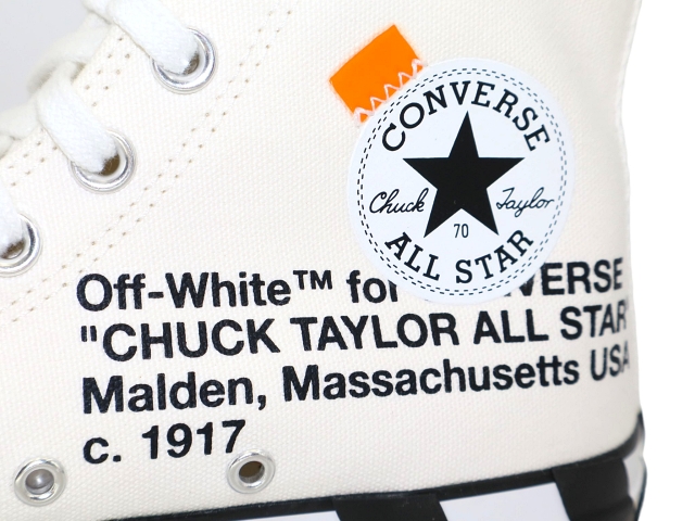 CHUCK 70 OFF WHITE HI 163862C - 6
